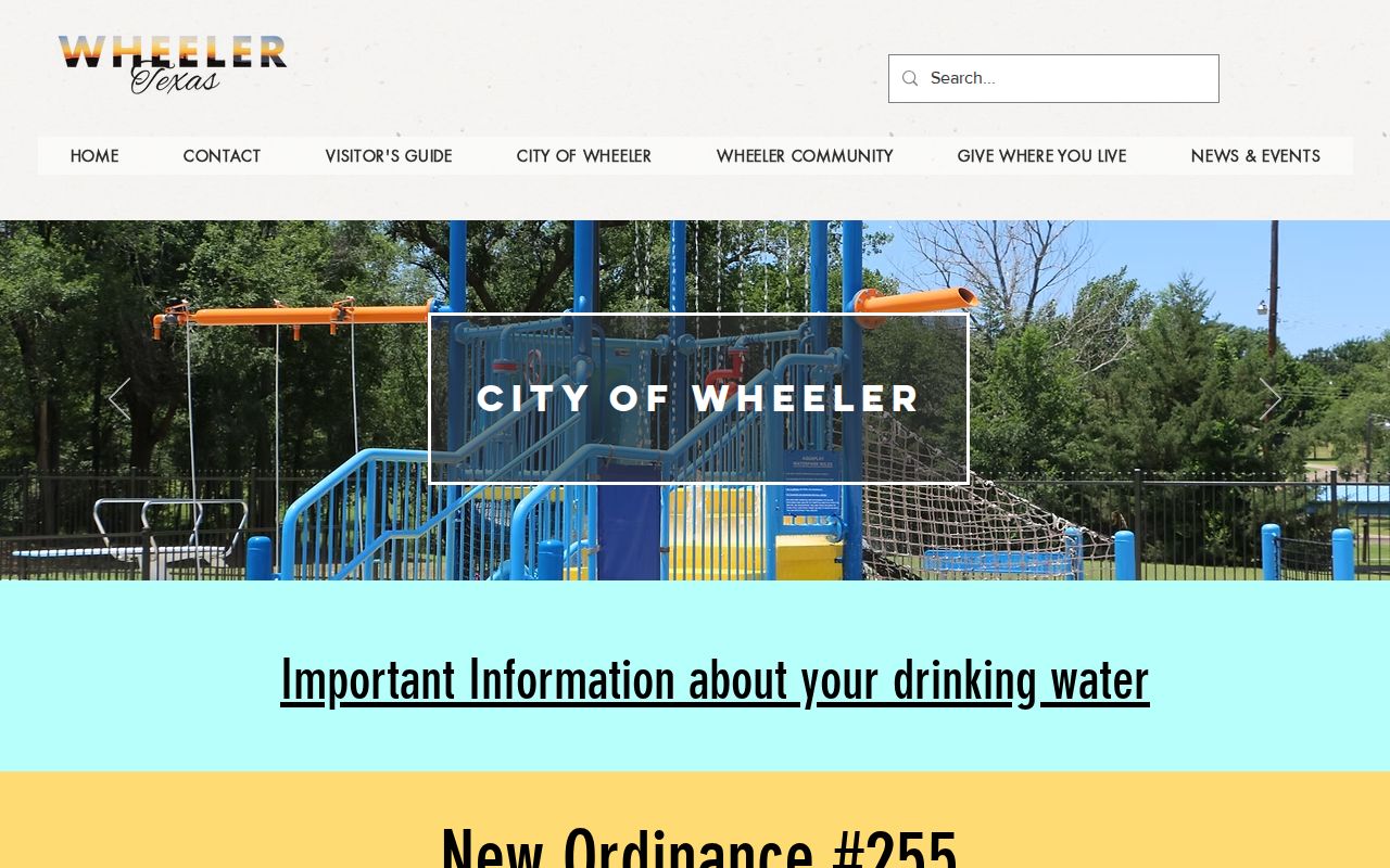 City of Wheeler official municipal information